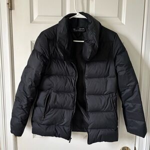 UA Black down Puffer Jacket